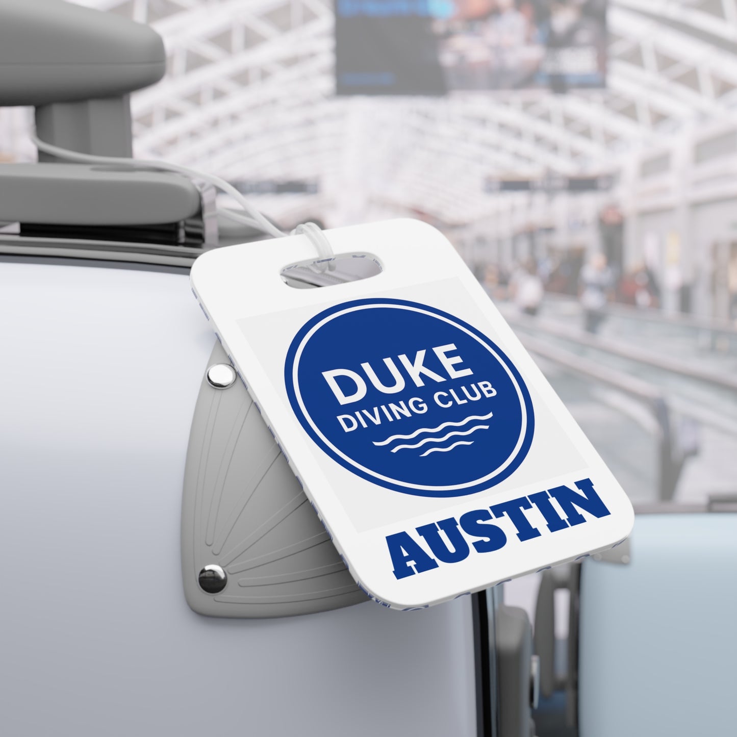 Duke Dive Team Custom Bag Tag
