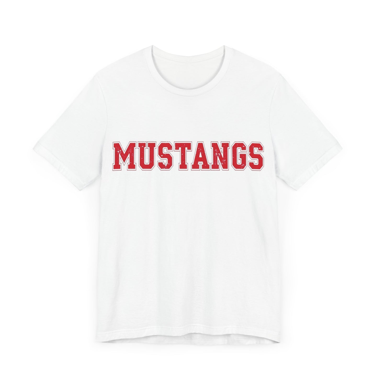 Mustang Soccer and Bows Short Sleeve Tee