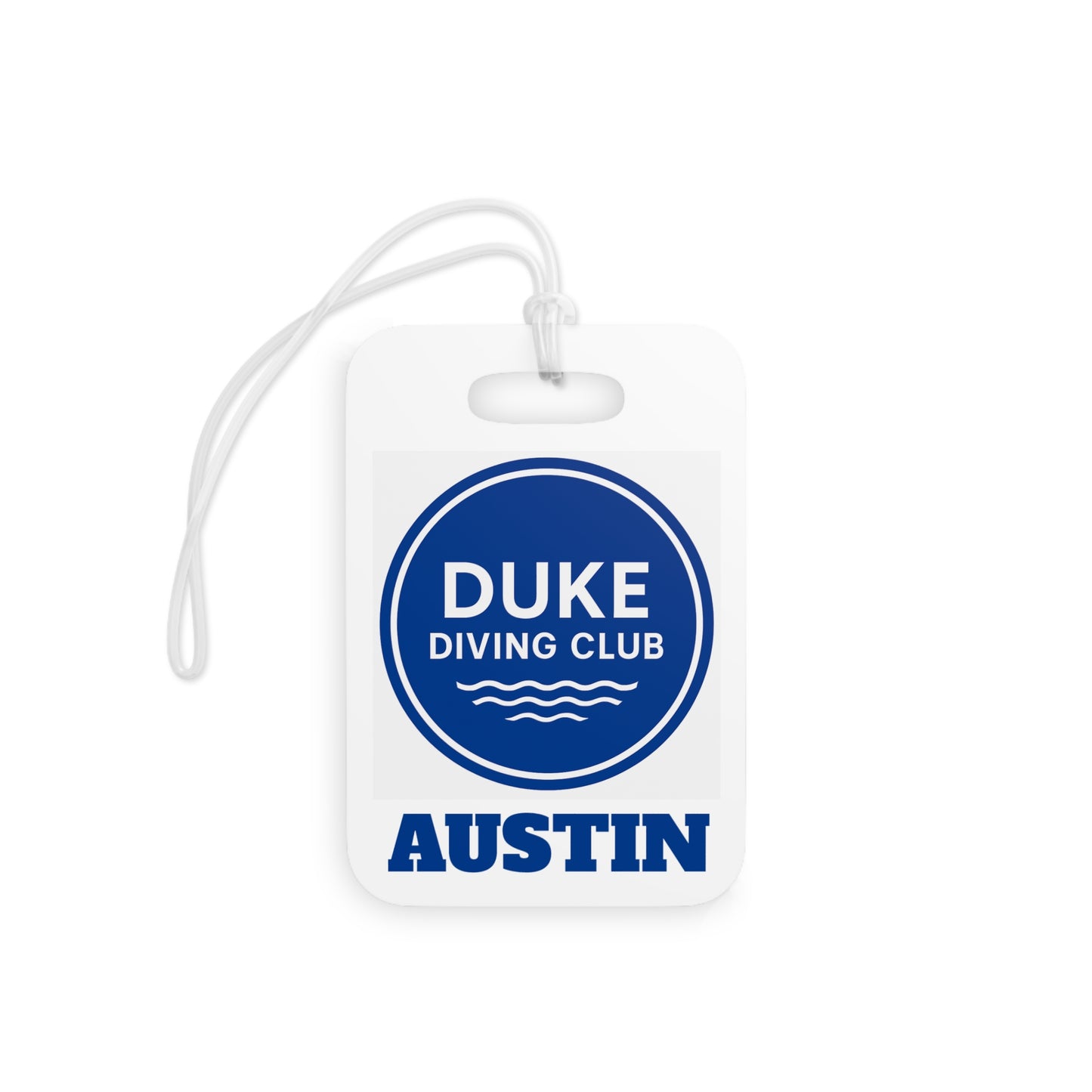 Duke Dive Team Custom Bag Tag