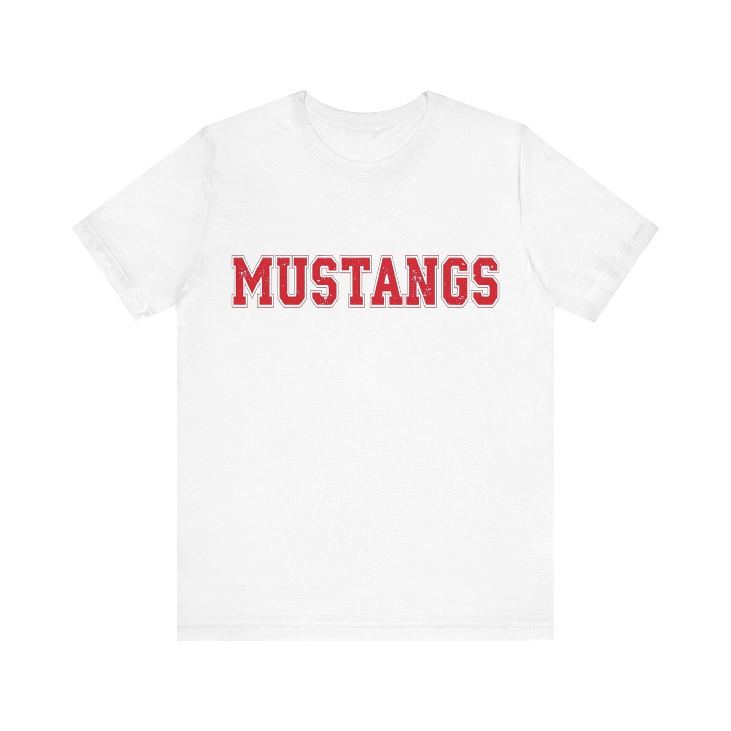 Mustang Soccer and Bows Short Sleeve Tee