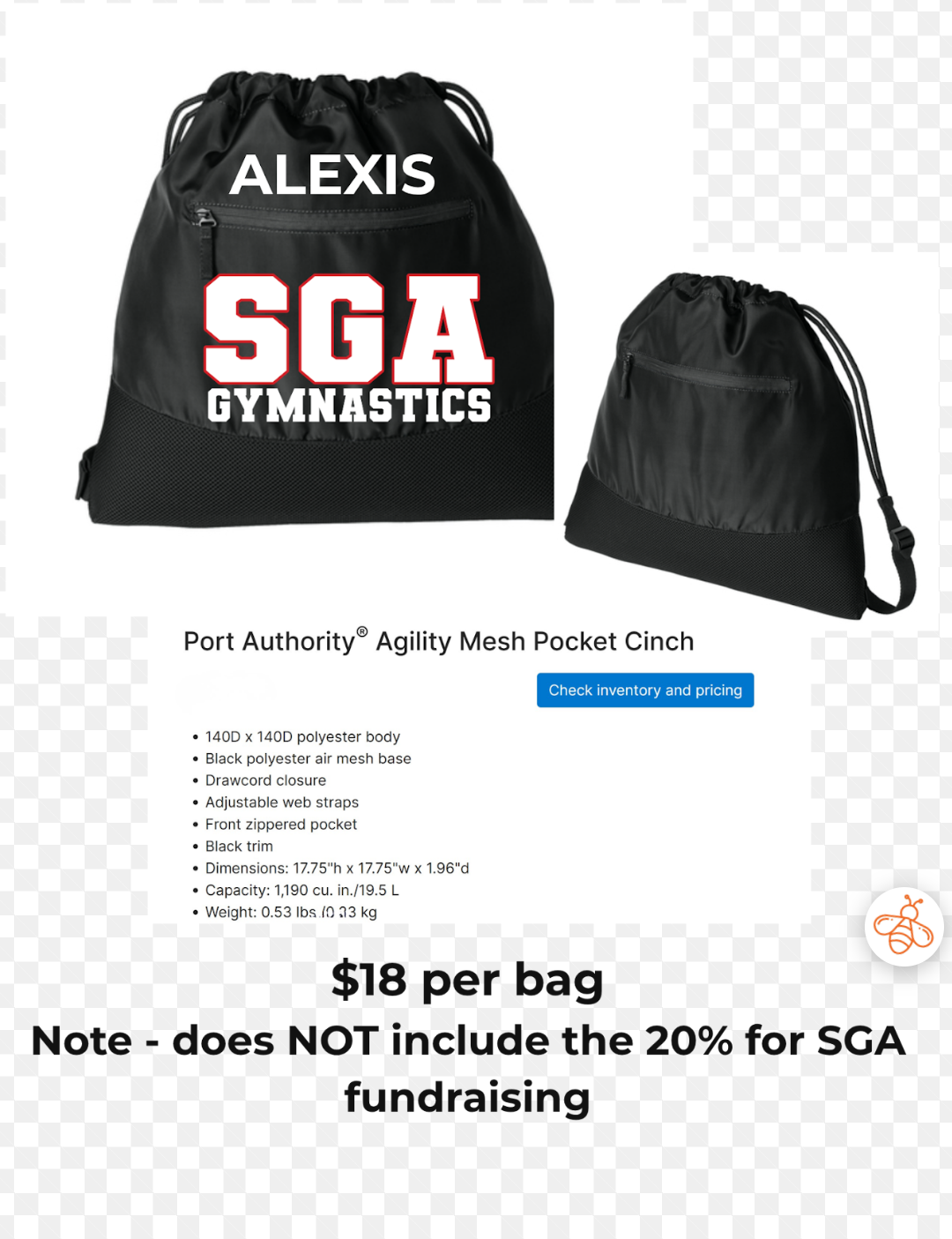 SGA Backpack