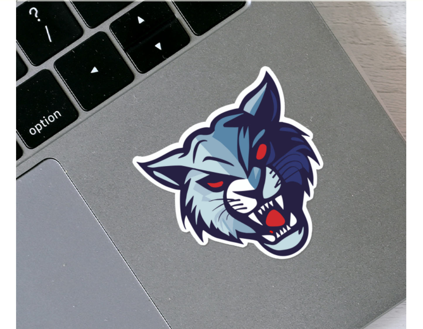 Lynx Mascot Sticker