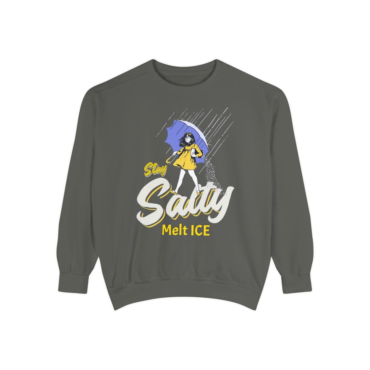 Stay Salt Unisex Garment-Dyed Sweatshirt
