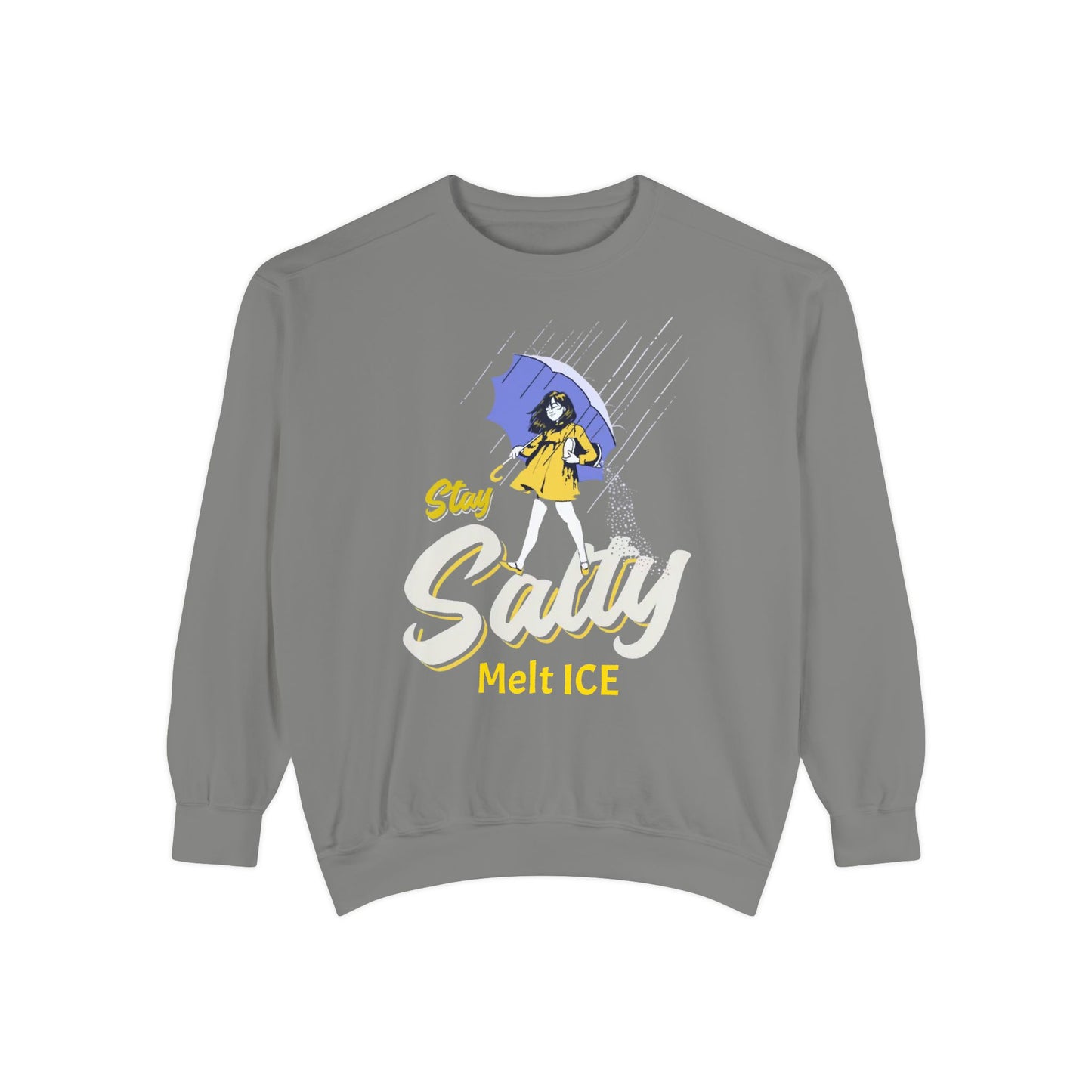 Stay Salt Unisex Garment-Dyed Sweatshirt