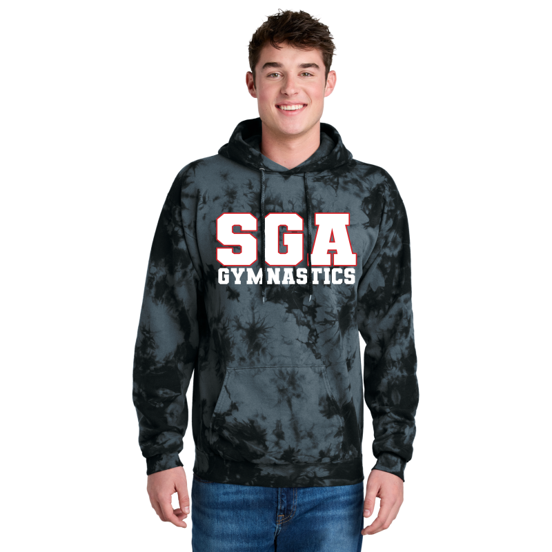 SGA Unisex Crystal Tie Dye Pullover Hoodie PC144
