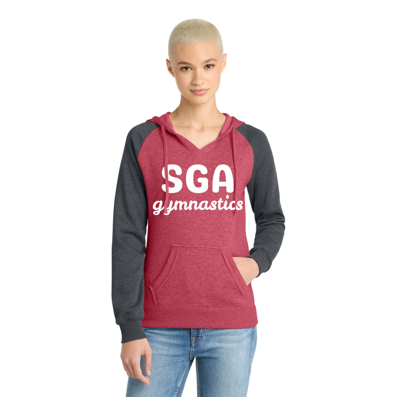 SGA Women's Lightweight Raglan Hoodie DT296