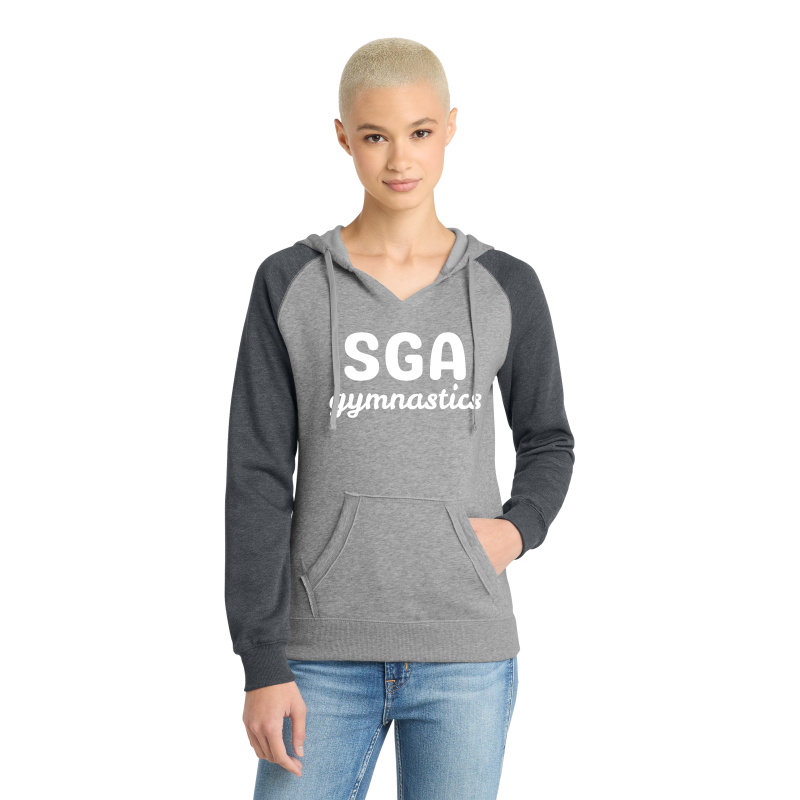 SGA Women's Lightweight Raglan Hoodie DT296