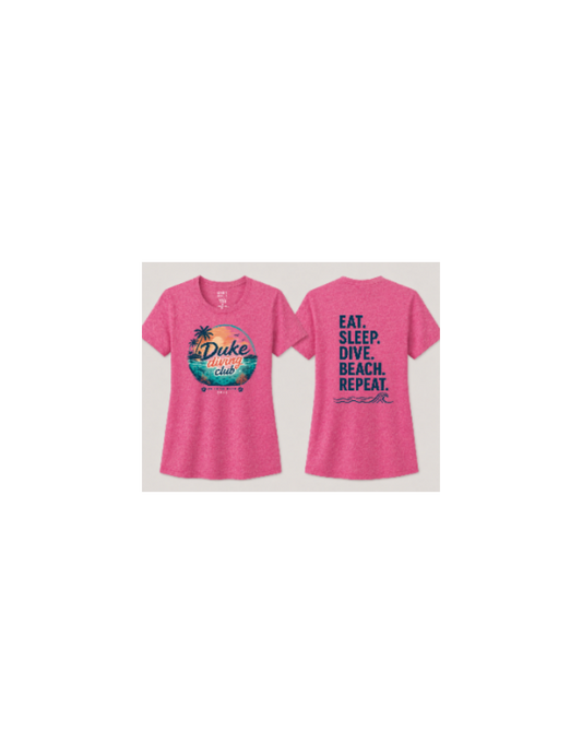 Duke Diving Pink PR T-Shirt