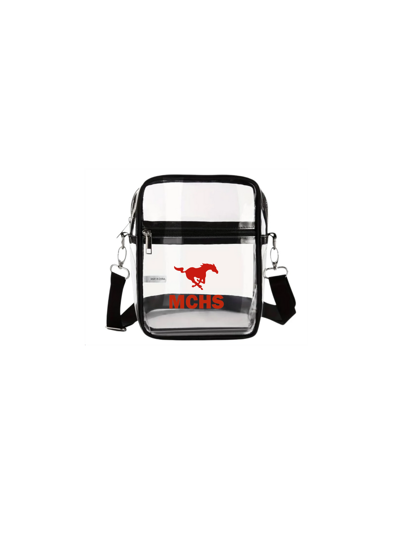 Mustangs Clear Crossbody