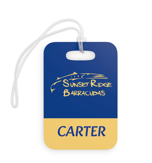 Barracuda Custom Bag Tag