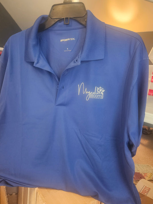 Magnolia Bloom Sport Tek Polo