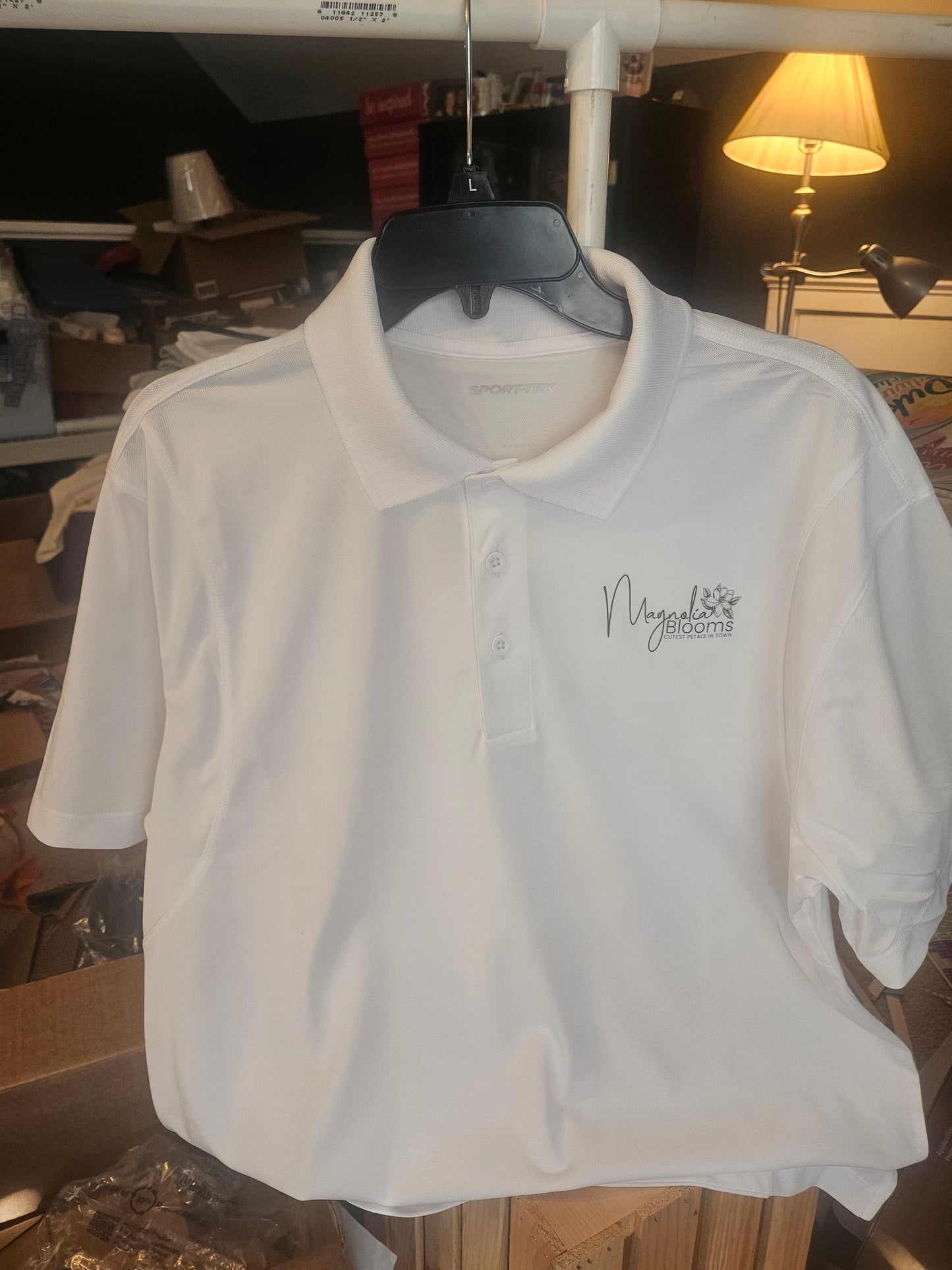 Magnolia Bloom Sport Tek Polo